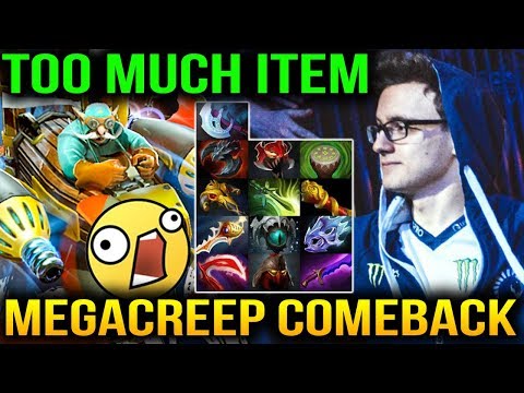 Miracle- Rapier Mega Creep COMEBACK IS REAL Dota 2 7.07c