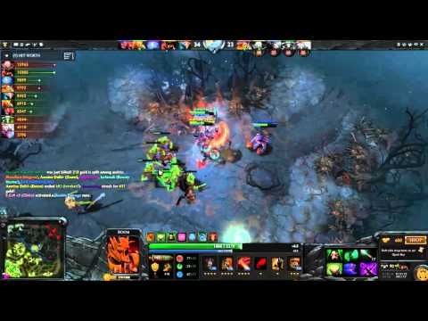 Dota 2 Miracle  Carry Doom 8500 MMR Gameplay