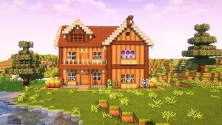 Minecraft: How to build a survival House