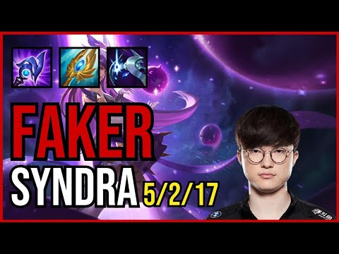 FAKER - SYNDRA vs. KATARINA Mid | KR MASTER | PATCH 11.2
