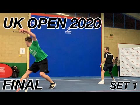 UK Open 2020 (Men’s Open Singles) | Final: 🇧🇪 Loïc Clément VS. 🇬🇧 Luke Thomson (Set 1)