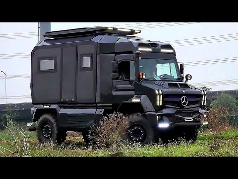 Custom D-Day MERCEDES UNIMOG 5023 | Off-roading Bunker on Wheels