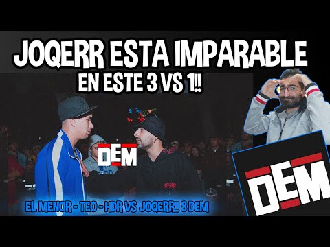 EL MENOR · TEOREMA · HDR🇦🇷 vs. JOQERR: Octavos DEM Multiverse 2023 (REACCION) @DEMBattles