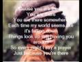 Michael Jackson - You are there with lyrics