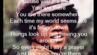 Michael Jackson - You are there with lyrics