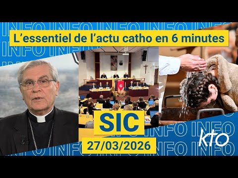 #APLourdes #Baptêmes #MgrDiFalco || #SIC du 27 mars 2026