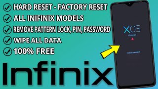 How To Hard Reset All Infinix Phones and Remove Pattern Lock , Pin Code , Password , Fingerprint 🔄✅
