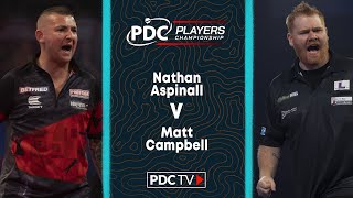 Campbell v Aspinall | Final | 2022 Players Championship 13