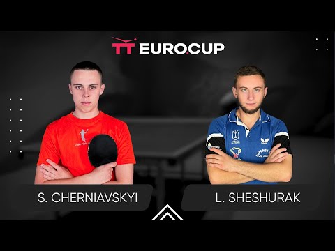 09:30 Serhii Cherniavskyi - Liubomyr Sheshurak 09.11.2023 TT Euro.Cup Ukraine Star. Table 3