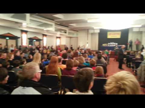 Laola bei der DVM U10 Magdeburg (Schach)