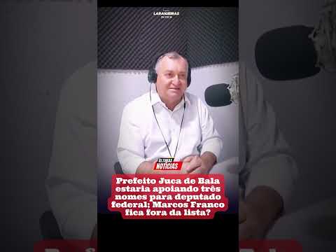 Trairagem Política em Laranjeiras, diz Franco Filho para as eleições de 2026