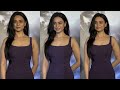 Soundarya Sharma Hot As She Arrives At Special Screening Of Chandu Champion