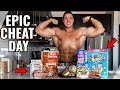 I ATE EVERYTHING I WANTED - CHEAT DAY - PRO BODYBUILDER