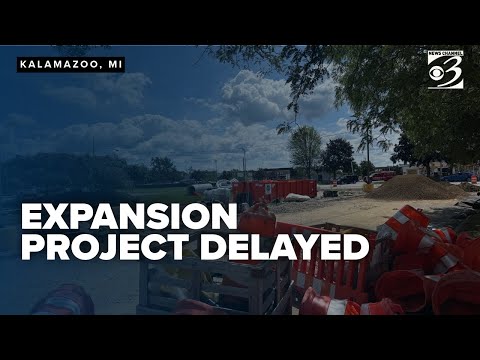 Completion of M-43, West Main Street in Kalamazoo delayed