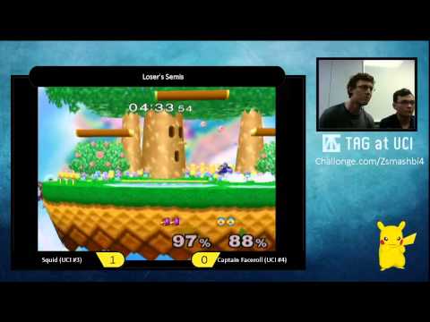 ZSB4 Losers Semis - Squid (Falco) vs Captain Faceroll (Sheik) - SSBM