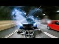 Double burnouts & Snowmobile in the tunnels