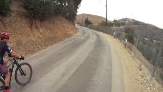 turnbull canyon water tower to hacienda blvd mountain bike