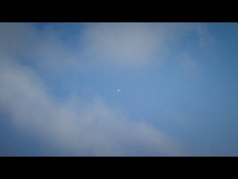 SpaceX CRS-6 first stage landing attempt, tracking camera view