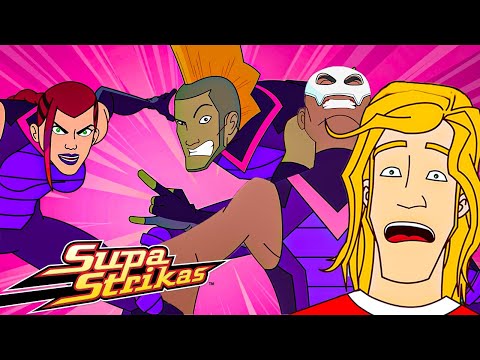 Chaos im Strika-Jet | Zusammenstellung der Episoden | Supa Strikas auf Deutsch | Fußball Cartoon