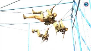 Nigerian Air Force Trainees on Obstacle Crossing C