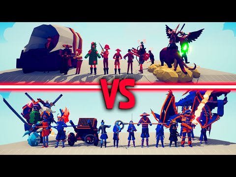 MEGA DYNASTY TEAM vs WILD WEST TEAM - Totally Accurate Battle Simulator TABS