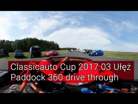 2017.06.04 Intercars Classicauto Cup Runda 3 przejazd przez padok 360