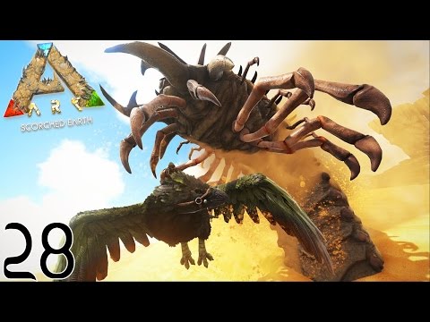 I FACE THE SAND MONSTER! | ARK: Scorched Earth! #Ep28