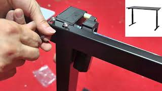 Sku 1200378  How to Install an Electric Standing Desk Factory Setup Tutorial