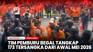 Download lagu Tim Pemburu Begal Tangkap 173 Tersangka, Senpi-Amunisi hingga Sajam Disita mp3