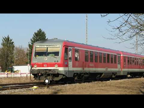 Einfahrt von Vt 628 480 in Pocking🥰🥰 mit Handgruß