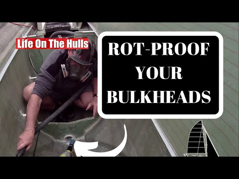 Ep080 Rot Proofing Bulkheads - Life On The Hulls - Catamaran Build Series