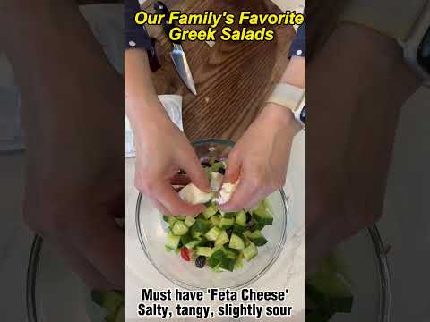 Our Family's Favourite Greek Salads