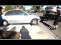 MY CAR IS GETTING TOWED AWAY BECAUSE ITS DESTROYED