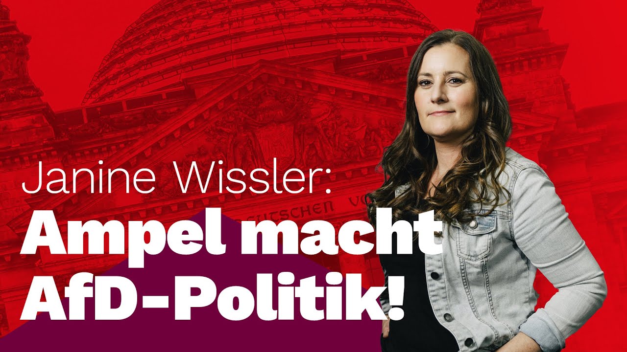 "Fluchtursachen bekämpfen, nicht die Geflüchteten!" Pressekonferenz mit Janine Wissler