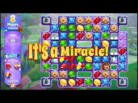 Wonka's World of Candy Level 135 - NO BOOSTERS + FULL STORY 🍫 | SKILLGAMING ✔️