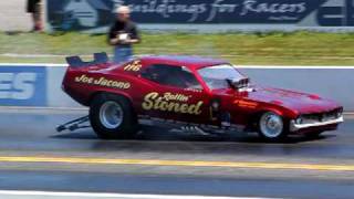 preview picture of video 'Rollin Stoned Funny Car Burnout'