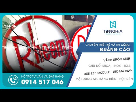 QUẢNG CÁO TÍN NGHĨA - CHUYÊN THIẾT KẾ THI CÔNG BẢNG HIỆU SỐ 1 TẠI BÌNH DƯƠNG 2023