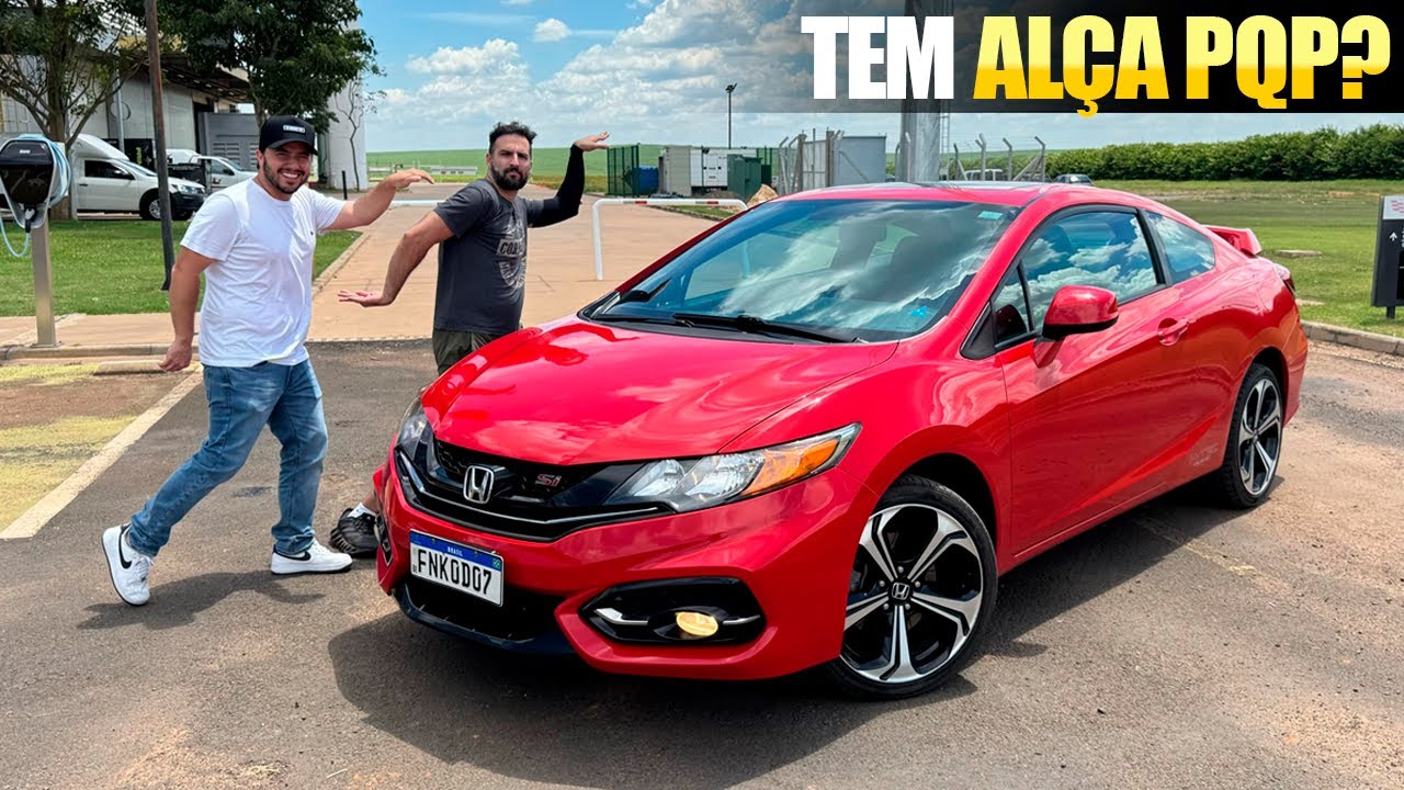 DIRIGI O CIVIC SI MANUAL RARÍSSIMO DO @CarroChefe!!