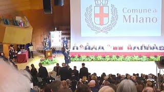 Ambrogini, il premio al nucleo Radiomobile «per l'aiuto ai cittadini»