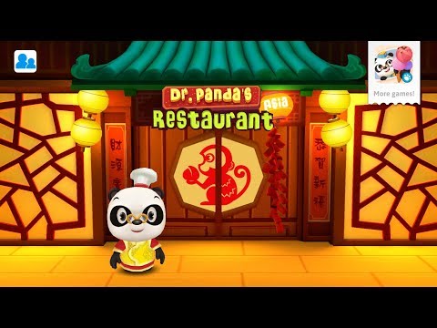 Dr. Panda's Restaurant Asia (by Dr Panda Ltd) - iOS/Android - 1080p HD - Gameplay