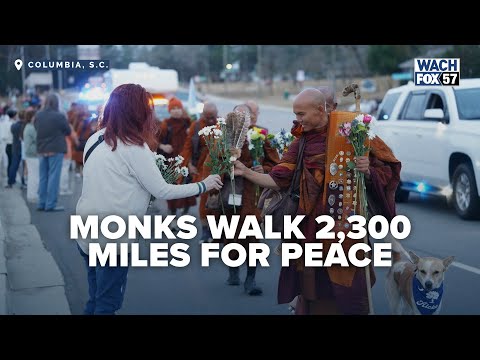 Buddhist Monks Walk Across U.S. to Spread Peace | Amazing America 250