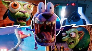 Courage The Cowardly Dog - Full GamePlay + Ending (ALL Secret Items)