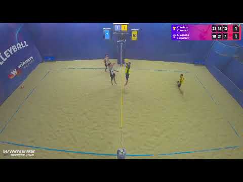 18:40 V. Kelbas / V. Kushch - A. Zabuha / I. Horiaiev 13.02.2023 | Winners Beach Volleyball