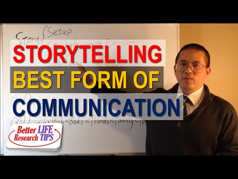 012 Presentation Skills for Students in English - How to Tell a Story in Presentations Video
