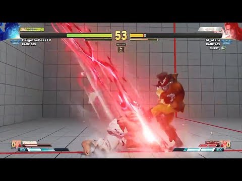 SFVAE - DAIGO UMEHARA ON HELL TRAINING KAGE vs OTANI!!!
