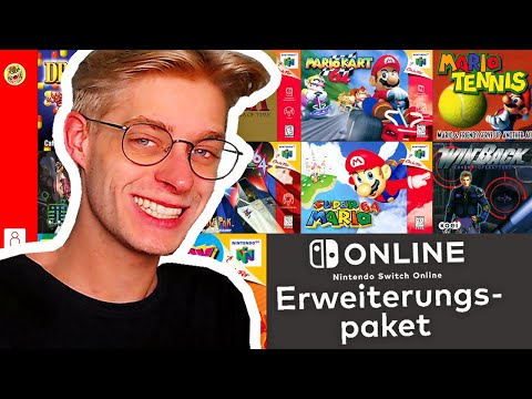 ALLES zum Nintendo Switch Online Erweiterungspaket - N64 Spiele, Switch UPDATE Version 13.1.0 & mehr