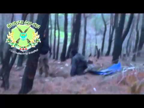 اتشار مقاتلي لواء جبل التركمان في محيط منطقة السرايا في ريف اللاذقية