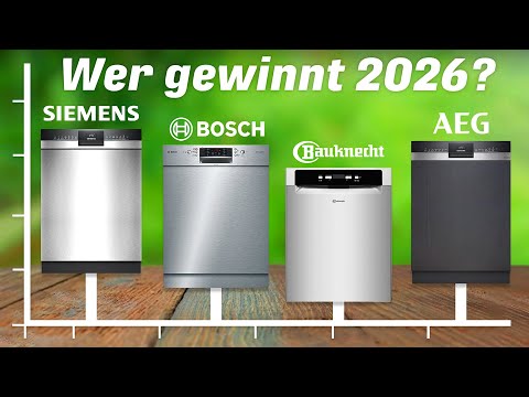 Beste GESCHIRRSPÜLER im Vergleich 2026! ► Top 5 Spülmaschinen (500€ - 750€)