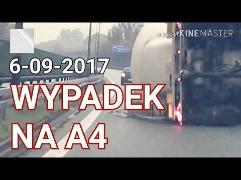 Wypadek na A4 | 06-09-2017 | Cysterna na obwodnicy Krakowa