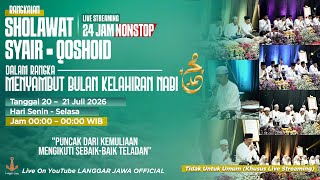 Download lagu [LIVE] SHOLAWAT, SYAIR & QOSHOID 24 JAM FULL NONSTOP #1 mp3